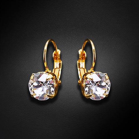 Auskarai "Grožis" su Swarovski™ kristalais